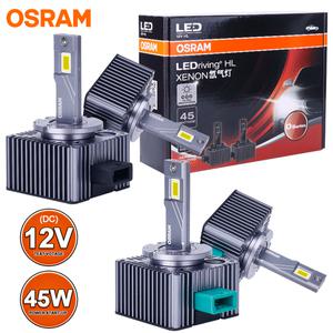 OSRAM D 시리즈 D3S LED 자동차 헤드라이트 전구 D1S 터보 조명 플러그 앤 플레이 자동 램프 HID 변환 키트