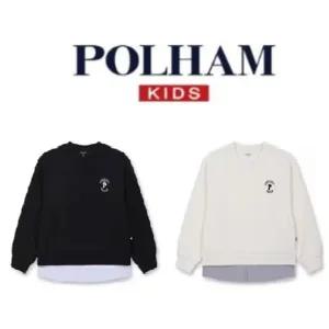[폴햄키즈](마산점)공용) 더블니트 셔츠 레이어드 맨투맨 PKF1TR3050