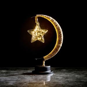 달님별님 인테리어 조명 건전지 LED 무드등 (웜색)