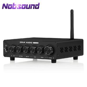 Nobsound NS-14G-PRO 하이파이 2.1 채널 블루투스 디지털 앰프 서브우퍼 스테레오 오디오 전력 증폭기 TPA3