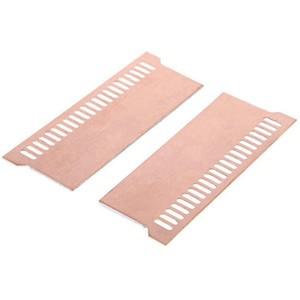 XTECH 12 Pcs 순수 구리 노트북 게임용 메모리 방열판 냉각 라디에이터 RAM 쿨러 0.5Mm
