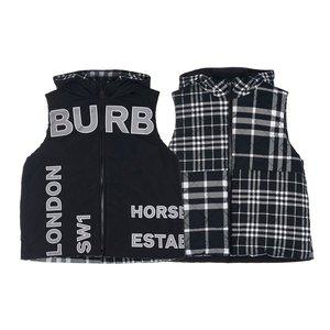 [버버리][버버리 키즈] 남아 후드 패딩 베스트 8053693 C KB6 LOGAN RVS GILET A1189 (6-10) _SSG