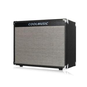 COOLMUSIC-전자 기타 앰프 리버브 효과 내장 스피커 헤드폰 잭 50W 연습 홈