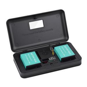 LP-E17 LP E17 배터리 1800mAh 카메라 + 캐논 EOS RP 200D M3 M6 750D T6i T6s 용 LCD USB 충전기