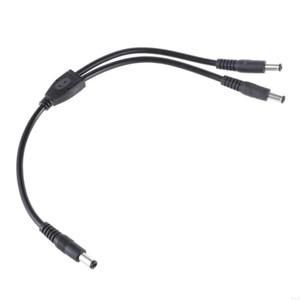 R9CB 다중 사용 DC5.5x2.5mm Y 전자 제품 스플리터 케이블 수컷 커넥터