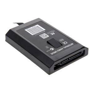 [보호보관용]XBOX 360 Slim 용 20GB 휴대용 내장 HDD 하드 디스크 드라이브 박스 교체 플라스틱 내부 케이