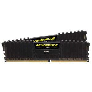 코르세어 복수 LPX DDR4 RAM 64GB(2x32GB) 3600MHz CL18-22-22-42 1.35V 인텔 AMD 데스크톱 컴퓨터 메모리 - 블랙(CMK64GX4M2D3600C18)
