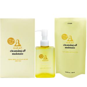 에뛰드하우스 리얼아트 클렌징 오일 모이스처 기획세트 본품185ml+리필185ml