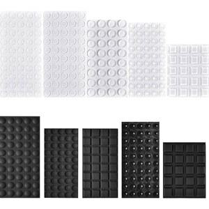 18 슬립 100PCS 범퍼 댐퍼 가구 캐비닛 실리콘 버퍼 고무 피트 서랍 부드러운 패드 도어