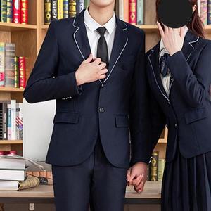 남자 자켓 교복몰 화이트라인 투버튼 (대여) 교복