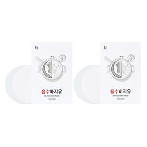 일상공감 흡수하지유 기름시트 기름 흡수 만능 36매X2