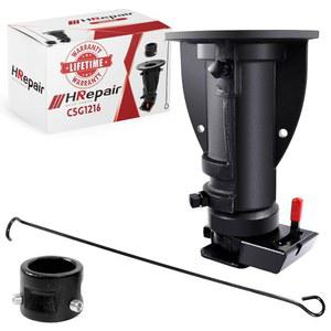 HRepair Adjustable 5th Wheel Gooseneck Adapter Compatible with Convert-A-Ball C5G1216 Load-Bearing 20000 lbs Height 12