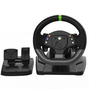 DOYO Xbox 360 게임 레이싱 휠, PC 스티어링 휠 플러그 및 플레이 구동 볼란테 180 USB, 페달 시프터 번들, / Windows PS3 닌텐도 스위치 Android
