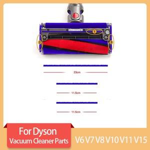 다이슨 진공 청소기용 부드러운 봉제 스트립, 롤러 헤드 교체 액세서리, 예비 부품, V6, 9 개