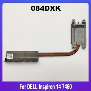 DELL Inspiron 14 7460 노트북 냉각 팬 방열판 구리 튜브 CN-084DXK 84DXK 용 새 원본 고품질