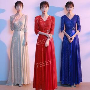 합창복 연주회 시상식 공연복 파티 원피스 2부 공연 드레스