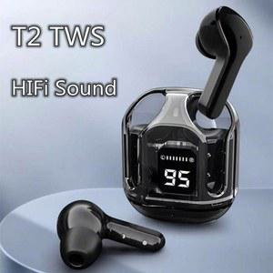기존 T2 블루투스 헤드폰 TWS 투명 무선 블루투스 헤드셋 Xiaomi 이어 버드 용 HIFI 음질 블루투스 5.3