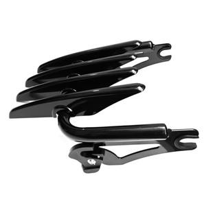 탑박스 배달통 가방 Harley Touring Street Glide Road King Electra Glide 2009-2023과 호환 광택 블랙