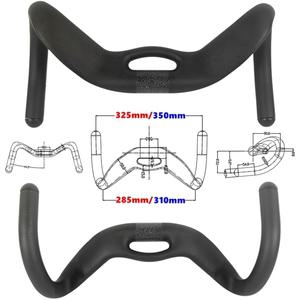 BIKEDDOC SU8 카본 핸들바 벨로빌드 트랙바 31.8mm 자전거 번치바 픽시 드롭 바 스프린트 UCI용