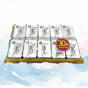 지도표 성경김 재래김 5g 30봉 국내산
