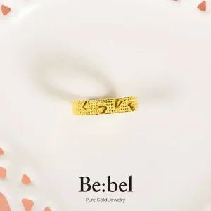 순금반지 3.75g(1돈) 24k 여자 러브 컷팅 비벨