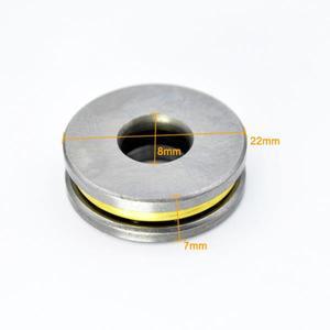 플랜지 베어링1pc F8-22M 미니 스러스트 볼 베어링 7 f8 22m 11 공 8*22*7mm 내경 8mm 평면 소형 축