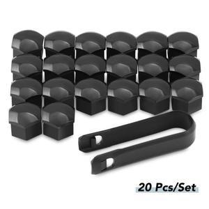 호환 자동차 휠 너트 캡 좌석 LEON ST FR  CUPRA IBIZA ALTEA CORDOBA TOLEDO ALHAMBRA ARONA ATECA 20PCS