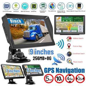 차량용 GPS 내비게이션 256MB  8G 위성 내비게이션 음성 알림 휴대용 네비게이터 HD 터치 스크린 미니 USB