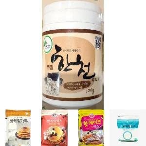 한천분말(이슬 100g) /양갱/푸딩/젤리/묵/아이들/간식/제빵재료/베이킹/디저트/베이커리/홈베이킹/다용도
