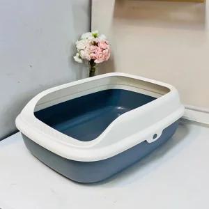(L 그레이) 톰캣 평판 고양이 화장실/대변통/가게/모래통/모래/배변실/배변통/배변판/배변/변기/변기통
