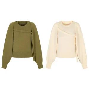 [JJ지고트](하남점)볼레로 니트 가디건 SET GNAN1PO18