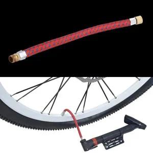 자전거 펌프 연장 호스 휴대용 풍선 호스 실린더 연장 노즐 6.5in MTB 도로 자전거 공용 다기능