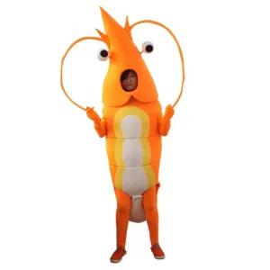 새우 인형탈 코스프레 대하 랍스터 복장 가재 코스튬 변장 분장 수달 상어