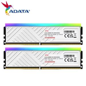 ADATA XPG SPECTRIX RGB 메모리 RAM D35G DDR4 3600Mhz 3200MHz 8GB x2 DRAM 16GB x2 화이트 데스크탑 메