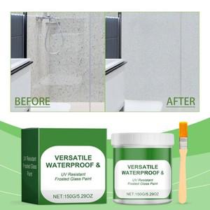 반투명 유리 필름 페인트, UV 내성, 저취, 창문 프라이버시 바니시, 수성 창 프로스팅 방수
