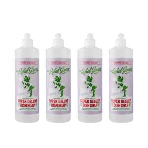 넬리 레벨그린 주방세제 슈퍼디럭스 라벤더 473ml X 4 BNS