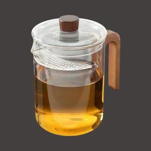 내열유리 차포트 (800ml) DK16주전자 티포트 거름망 주방용품 조리도구 키친툴 주전자