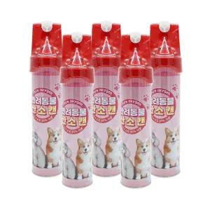 반려동물 강아지 산소캔 816ml x 5개 반려견 고양이 휴대용 산소통 산소호흡기 호흡곤란