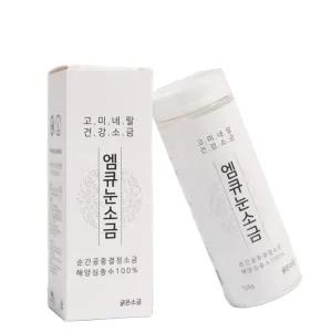 해양심층수 엠큐눈소금 굵은입자 125g x1개 오씨아드