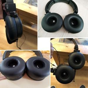 AKG Y50 Y55 이어폰 귀마개 용 헤드셋 패드 빔은  편안한 오래된 교체했습니다.