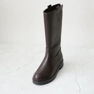 [롯데백화점]원더슈즈 로스코 컴포트 쿠션 데일리 라운드 미들부츠 4CM RA-1973