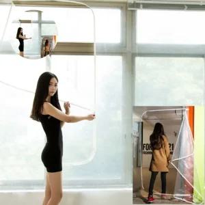 (제스트)냄새없는 베란다 방풍비닐커튼 창문바람막이 문풍지