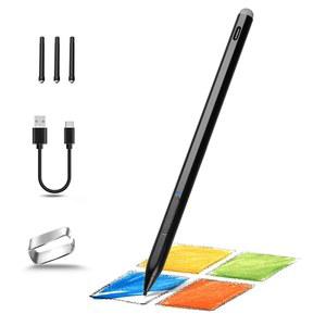 QLAYA Surface Pro 11 펜 4096 압력 민감도 S1 Slim Pen for Microsoft 11/9/8/7 손바닥 거부 기능 포함 마그네틱 및 지우개 Pro/Go/Book/Studio/노트북용 작업