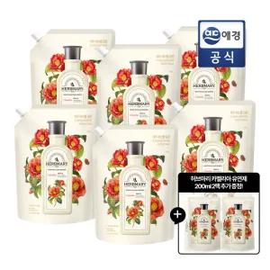허브마리 섬유유연제 6입 구성 (카멜리아/버베나/오키드) + 2종 GIFT