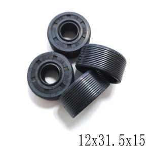 NBR 샤프트 니트릴 오일 도장 더블 립 커버 가터 용수철 12x31.5x15