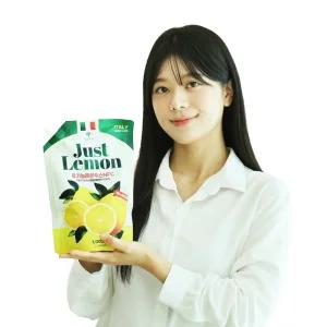 [내일도착][대용량]저스트레몬 원액 100% NFC 유기농 레몬즙 1L, 1개 레몬수