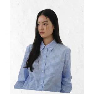 폴햄 POLHAM 여성 포플린 크롭 셔츠_PHF3WC2022 PHF3WC2022 284976