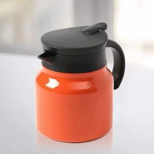 [골드스마일]티웨어 이중진공 보온주전자(750ml) (오렌지)차주전자