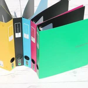 청운 Color Chip A4 3공 d링 3cm PP바인더 5개