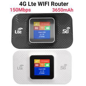 4G LTE 무선 휴대용 라우터 SIM 카드 슬롯  야외 핫 모바일 와이파이 차량용 포켓